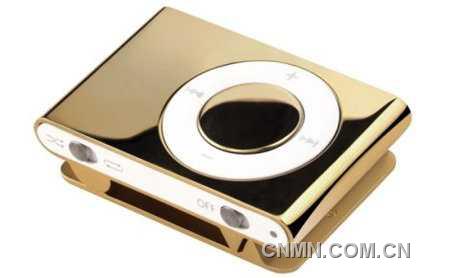 黄金的iPod Shuffle