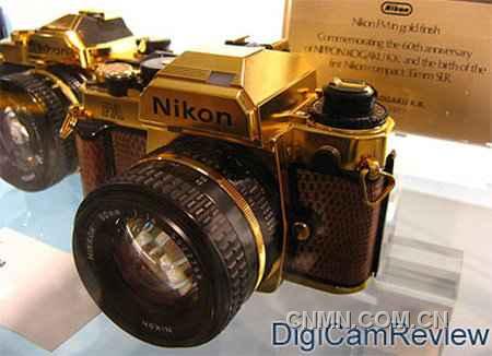 Gold Nikon Camera黄金尼康相机