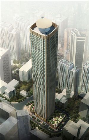 重庆最高建筑—国际大厦选用凤铝铝材