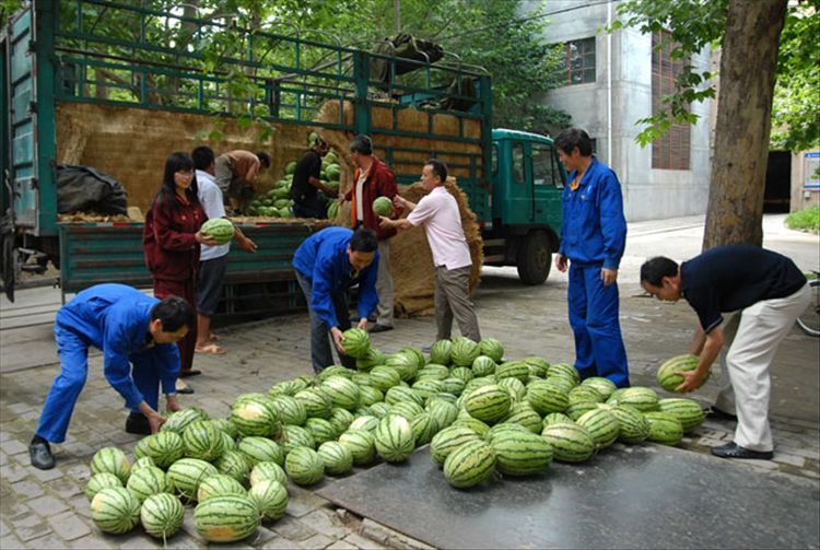 西北铝工会为一线职工送清凉