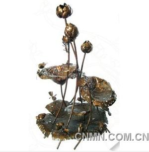 　　金属艺艺术摆件欣赏004