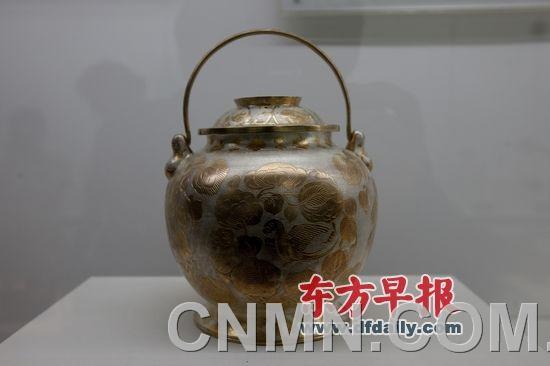 高仿错金银器