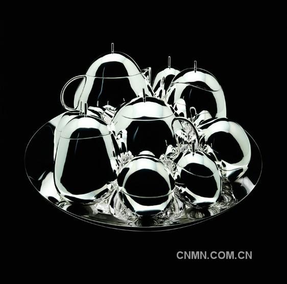 2012国际设计周展品·限量版纯银咖啡套具【现代金属工艺用品】