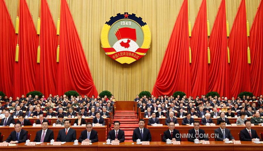 3月3日，全国政协十二届一次会议在京开幕。