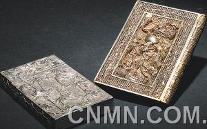 金属古董名片盒收藏有钱途