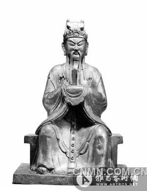  罕见明代铜鎏金关公坐像将现身拍卖会