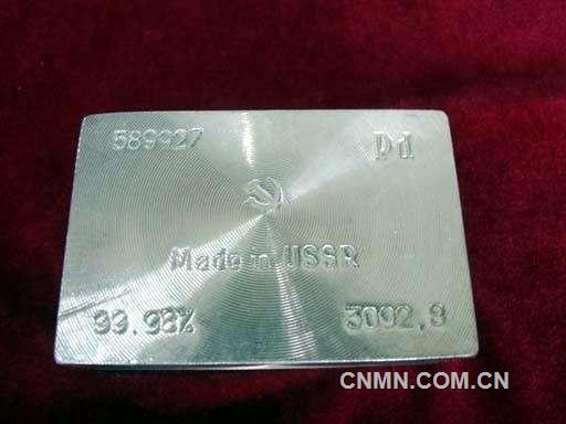 钯金再度飙涨 比黄金稀少30倍