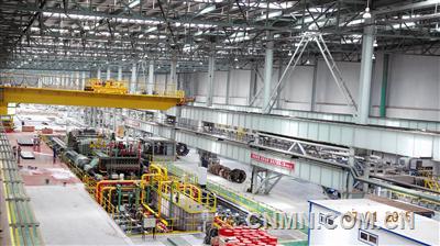 六冶机电承建东轻8000吨铝板拉伸生产线纪实