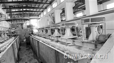 宜春钽铌矿安装调试水力旋流器组获得成功