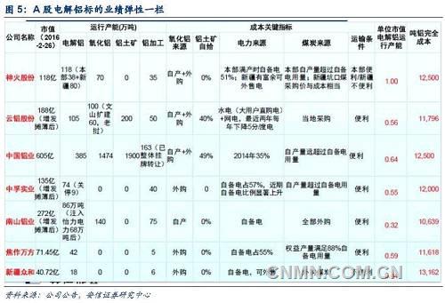 告诉你一个强悍的电解铝