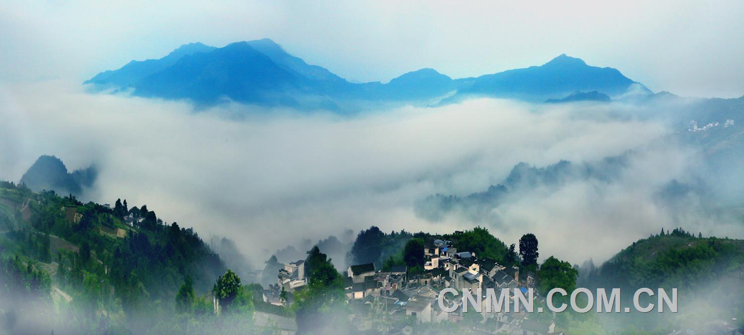 坡山远眺