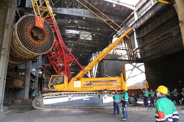 7月6日凌晨一点，金川集团股份有限公司铜冶炼厂熔炼一车间合成炉系统开始停料，标志着为期90天的冷修攻坚战拉开帷幕。