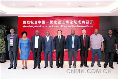 王彤宙会见赞比亚部长代表团