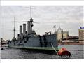 十月革命一声炮响的阿芙乐尔号巡洋舰（俄罗斯）