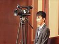 中国有色网摄像记者正在为论坛摄像