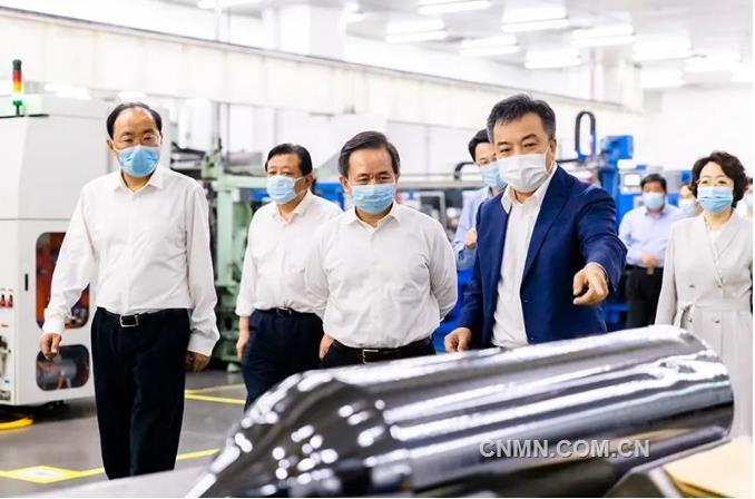 山东省委书记李干杰调研有研半导体德州基地