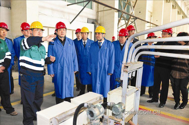 甘肃省省长刘伟平要求金川公司 着力打造有色金属新材料基地