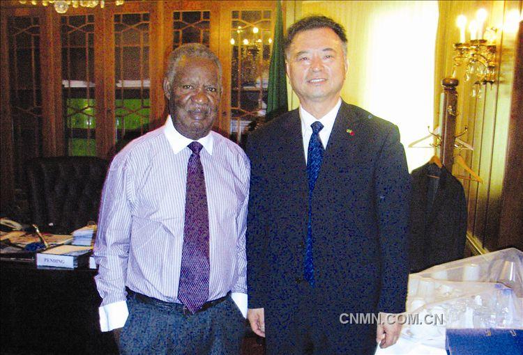 赞比亚总统萨塔会见陶星虎时表示 “中国有色集团是赞比亚的好朋友、好伙伴、好兄弟”