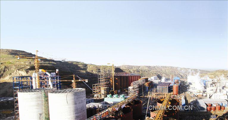 二十三冶铝业分公司柳林森泽煤铝阻燃剂改扩建项目掠影