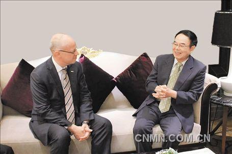 陈全训会见芬兰奥图泰董事会全体成员