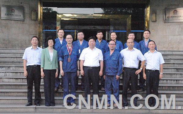 国文清访问湖南调研指导株冶集团工作