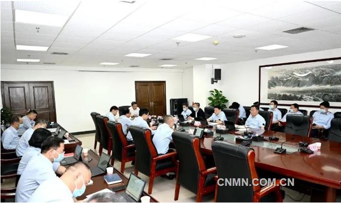 陕西有色金属集团传达学习习近平总书记在听取陕西省委和省政府工作汇报时重要讲话精神
