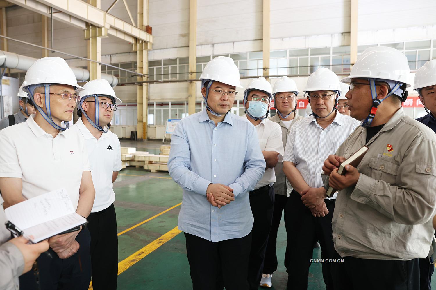 中国有色集团党委书记、董事长奚正平赴中色东方7