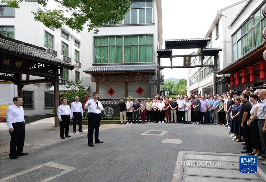 习近平在浙江考察时强调 始终干在实处走在前列勇立潮头 奋力谱写中国式现代化浙江新篇章