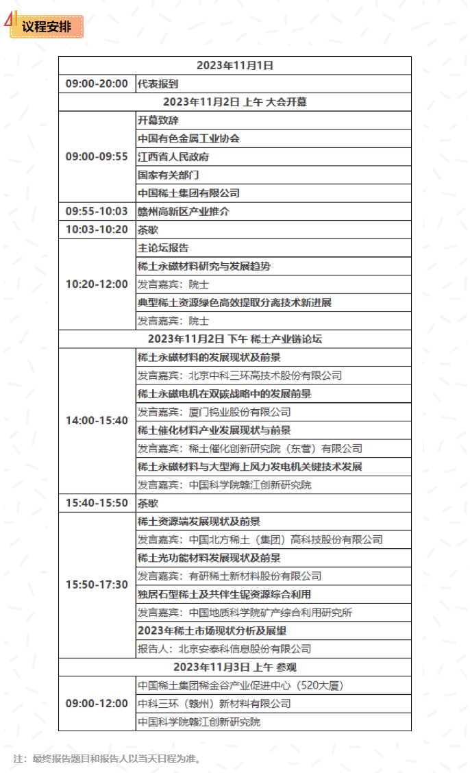 关于2023(第六届)中国稀土论坛的会议通知