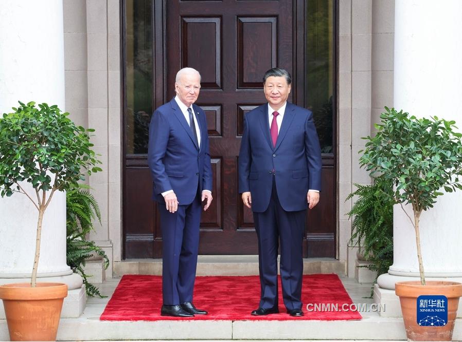 习近平同美国总统拜登举行中美元首会晤