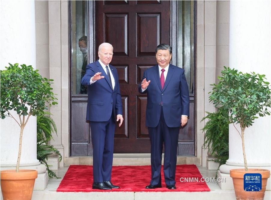 习近平同美国总统拜登举行中美元首会晤