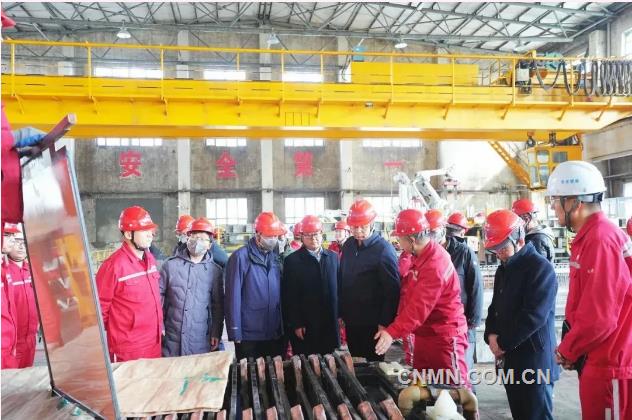 新疆维吾尔自治区绿色矿业产业集群调研组到新疆有色集团所属企业调研