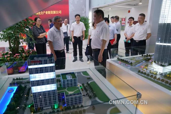 中金嶺南與雲南錫業開展深入交流