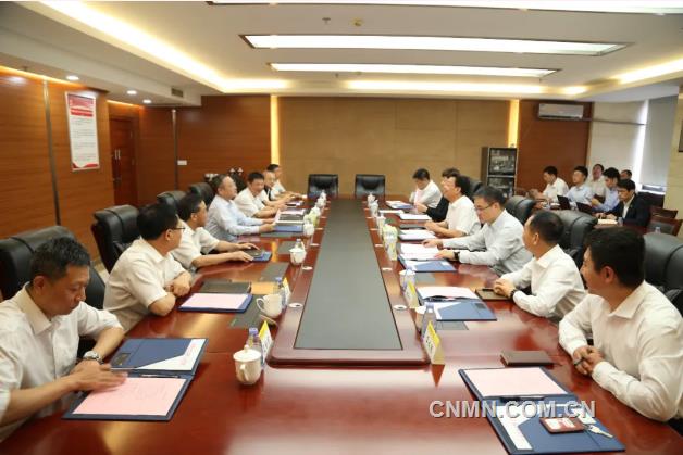 葛红林会见中国五矿集团党组副书记、总经理陈得信一行