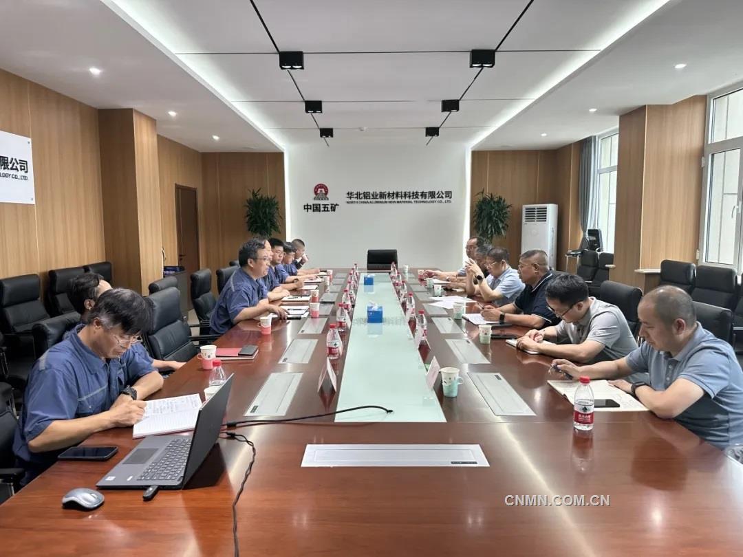 范顺科到华北铝业调研