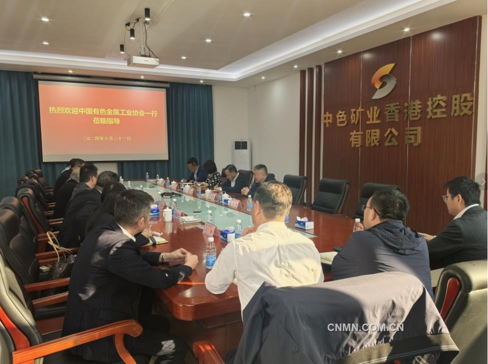 中國有色金屬工業協會副會長王健率隊赴非洲專題調研中資企業資源項目情況