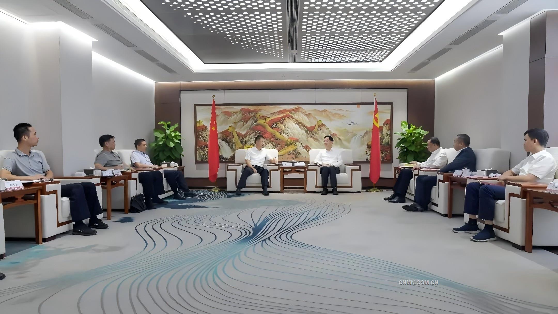 中國稀土集團與贛州市公安局開展工作會談