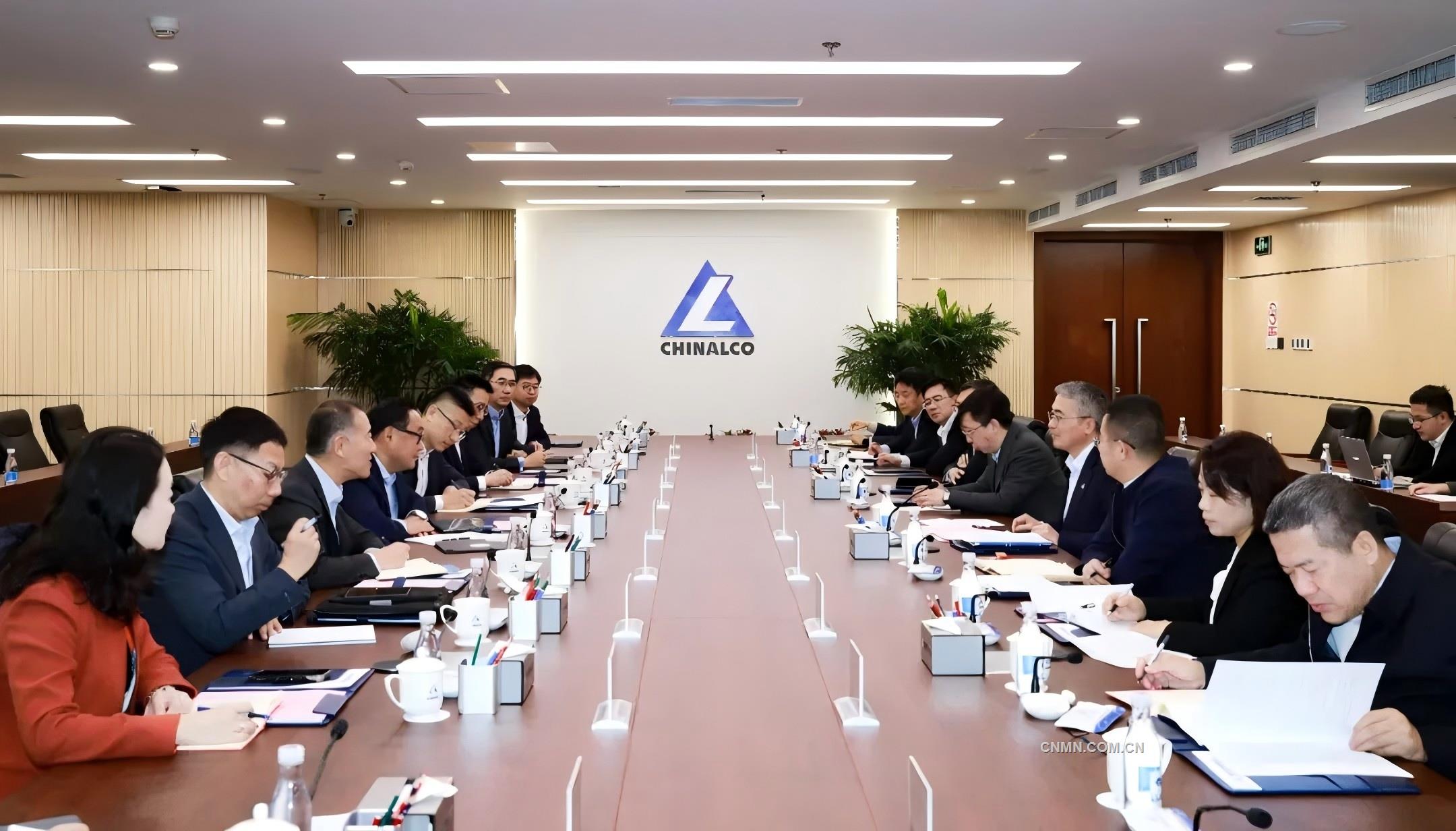 中铝集团与力拓集团举行工作会谈
