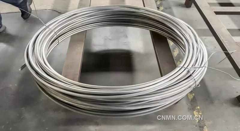 康钛科技成功轧制出镁合金盘圆产品