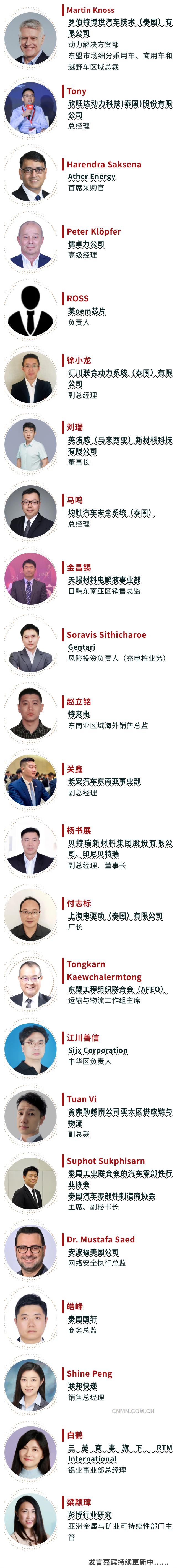 发言嘉宾