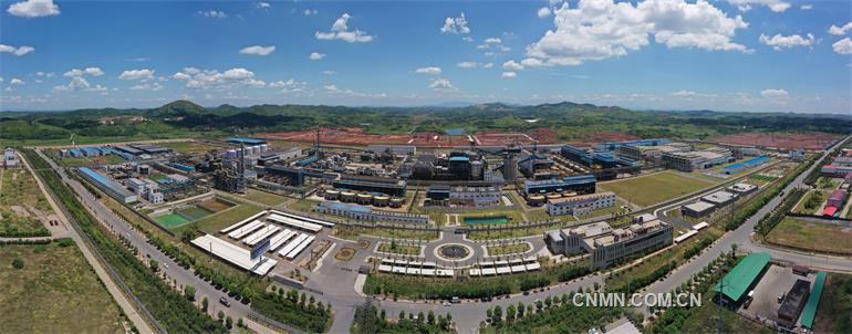 湖南有色铜铅锌产业示范基地锌冶炼项目全景