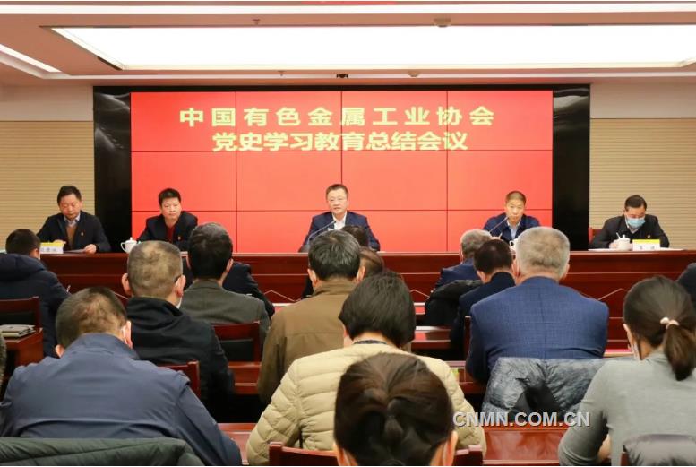 有色协会党史学习教育总结会议召开