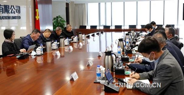 有色协会党委副书记范顺科一行拜访国电投集团 