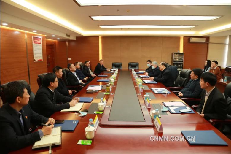 葛红林会见中国有色集团董事长奚正平一行