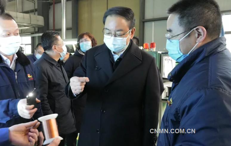甘肃省副省长张世珍到白银集团调研