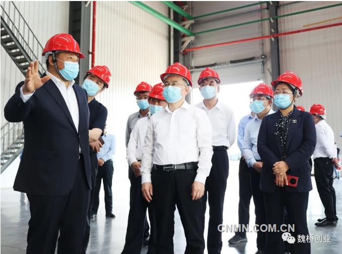 滨州市委书记宋永祥到中德宏顺循环科技产业园调研指导工作