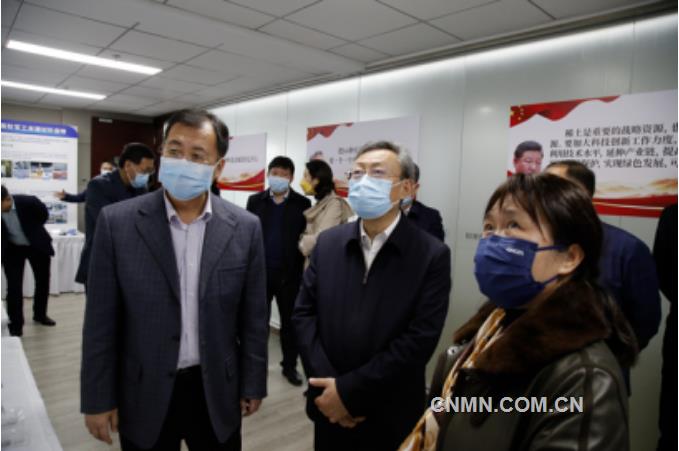 国务院国资委副主任袁野到有研集团调研