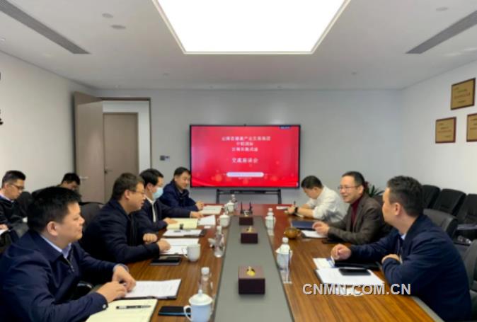 中铝国际驻滇企业与云南省健康产业集团举行工作座谈会