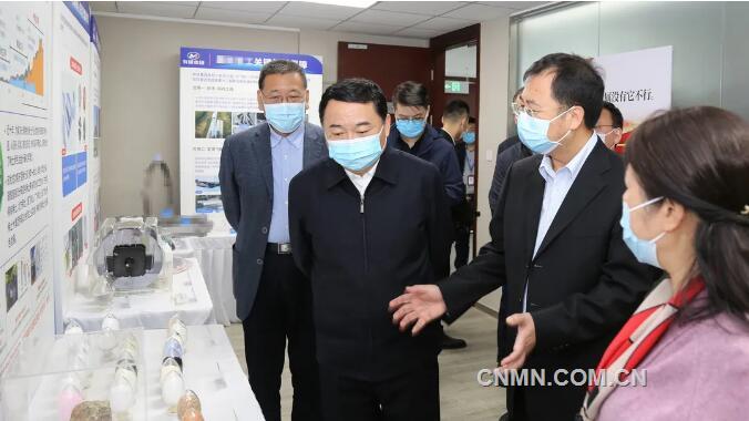 郝鹏到有研集团调研强调 坚持高水平科技自立自强 全力打造有色金属行业原创技术“策源地”