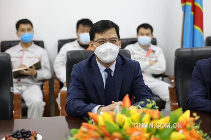 中国驻刚果（金）大使朱京到访北方矿业科米卡公司